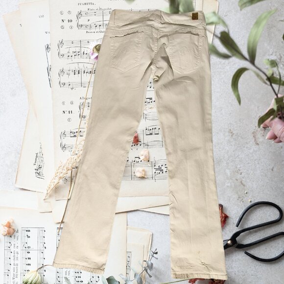 Guess Women's Stylish‎ White Boot Cut Stretch Jeans Size 29/US Size 8 - Picture 5 of 17